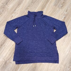 💙 Tek Gear Purple/Blue Ultrasoft Fleece Pullover Women's size Large 💙  COMFY!!